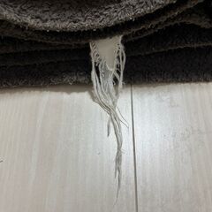 古毛布 シングルサイズ ブラウンの画像