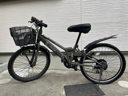 Jeep キッズバイク 20インチ オリーブグリーン【現地引き取り限定】京都市