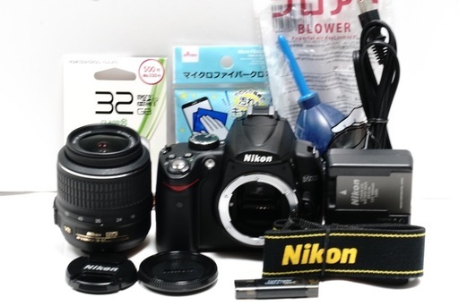 ✨ショット数500回✨スマホ転送可✨Nikon D5000 レンズセット