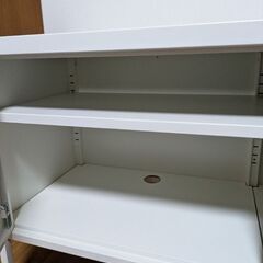 IKEA イケア　PSキャビネット 廃盤品　鍵付き　テレビ台　幅約118cmの画像