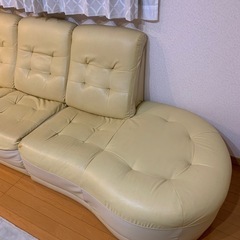 3分割 3人掛けソファ　引き取り限定の画像