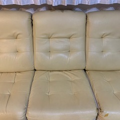 3分割 3人掛けソファ　引き取り限定の画像