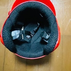 ヘルメット バイク 赤の画像