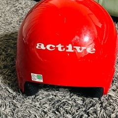 ヘルメット バイク 赤の画像