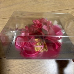 コサージュ　髪飾り　成人式　卒業式の画像