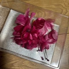 コサージュ　髪飾り　成人式　卒業式の画像