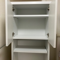 隙間収納　ランドリーラックの画像