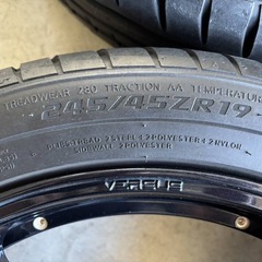 RAYS(レイズ)　VERSUS VARIANCE V.V.5.2S 19×8J 5穴　ロックナット付の画像