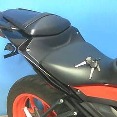 YAMAHA MT-03 黒/赤 車検残R8/12月 エンジン始動動画 名変で乗れます 半額配送キャンペーン 現状渡し諸経費￥0- 横浜 P-Yardの画像