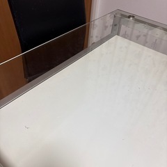 ガラス　ダイニングテーブル　イス　セット　タダ　むりょう無料の画像