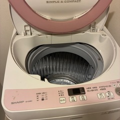 洗濯機SHARP ES-G55RCの画像