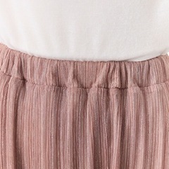 レディース　ロングスカート　新品　ベージュ系 フリーサイズの画像