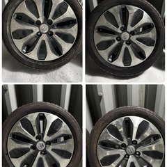 タイヤホイールセット 165/55R15 ダンロップ エナセーブ スズキ純正ホイール　 の画像