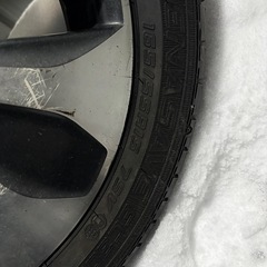 タイヤホイールセット 165/55R15 ダンロップ エナセーブ スズキ純正ホイール　 の画像