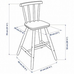 IKEA キッズチェアの画像