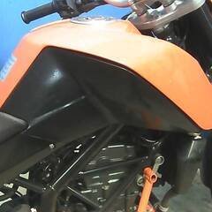 KTM 200デューク 黒/オレ エンジン始動動画 自賠責保険で乗れます 半額配送キャンペーン 現状渡し諸経費￥0- 横浜 P-Yard の画像