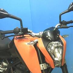 KTM 200デューク 黒/オレ エンジン始動動画 自賠責保険で乗れます 半額配送キャンペーン 現状渡し諸経費￥0- 横浜 P-Yard の画像