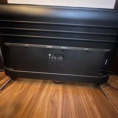 ジャンク　TCL 43インチスマート4kテレビ 43P8B の画像