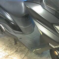 SUZUKI バーグマン125 黒 エンジン始動動画 自賠責保険で乗れます 半額配送キャンペーン 現状渡し諸経費￥0- 横浜 P-Yardの画像