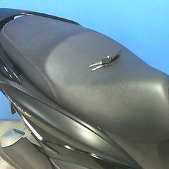 SUZUKI バーグマン125 黒 エンジン始動動画 自賠責保険で乗れます 半額配送キャンペーン 現状渡し諸経費￥0- 横浜 P-Yardの画像