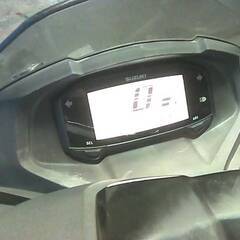 SUZUKI バーグマン125 黒 エンジン始動動画 自賠責保険で乗れます 半額配送キャンペーン 現状渡し諸経費￥0- 横浜 P-Yardの画像