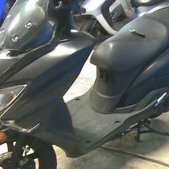 SUZUKI バーグマン125 黒 エンジン始動動画 自賠責保険で乗れます 半額配送キャンペーン 現状渡し諸経費￥0- 横浜 P-Yardの画像