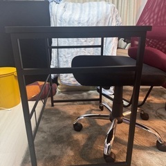 11/12まで　デスク　ワークチェア　セット　タンスのゲン　椅子　テレワークの画像