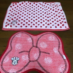 ミニーマウス　バスマット2枚セット‼︎の画像