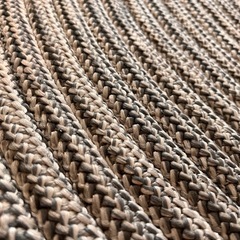 【美品】メトロクス チューブラグ (円形/丸型) ふぁいφ100グレーの画像