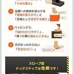 ハグワン　ペットステップ　犬の階段 の画像