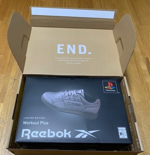 新品★未使用Reebok Workout Plus PlayStationコラボ