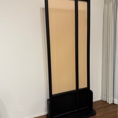 【パーティション】Woody Auraラタン調パーティションの画像