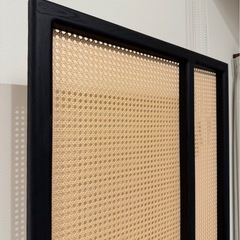 【パーティション】Woody Auraラタン調パーティションの画像