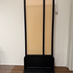 【パーティション】Woody Auraラタン調パーティションの画像