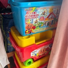 95、アンパンマン　ブロック　まとめ売りの画像