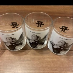 浜崎あゆみ　ガラスコップ　グッツ　5点セット値下げ不可の画像