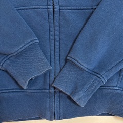 ユニクロ　ボアパーカー　ネイビーＭの画像