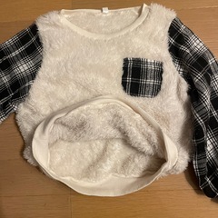 ＊キッズ冬物整理＊ もこもこセーター　130の画像