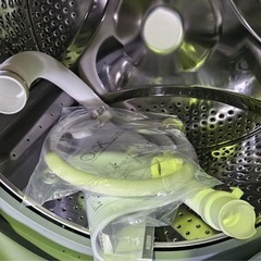 定価20万【店頭展示品】2025年製SHARPドラム式洗濯機 ES-S7K 配達無料！の画像