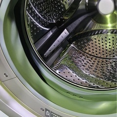 定価20万【店頭展示品】2025年製SHARPドラム式洗濯機 ES-S7K 配達無料！の画像