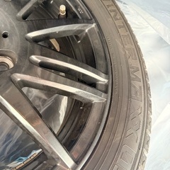 アルミホイル＋スタットレスタイヤ 185/60R15 美品の画像