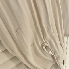 ハニーズ グラシア バンドカラーブラウス Sの画像