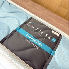 フランスベッド　セミダブル　フレームマットレスせっとセットの画像