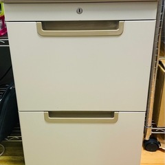 オカムラ　事務机　キャビネット　セット　OKAMURAの画像