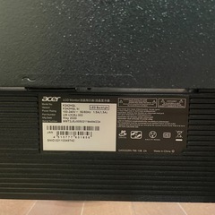 Acer モニター K242HQL（23.6インチ）の画像