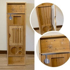 お風呂用品！バスタブトレーバステーブル バスブックスタンド 伸縮式の画像