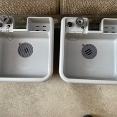 新品未使用、プラスチックシンク 流し台、ガーデニングに最高、手入れが簡単 。の画像