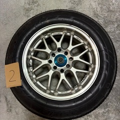 Sparco Crimsonレーシングスパルコ クリムソン 15インチ 15X6.5J +45 4穴 PCD114.3/100 195/65R15 タイヤ ホイール 4本 の画像