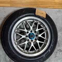 Sparco Crimsonレーシングスパルコ クリムソン 15インチ 15X6.5J +45 4穴 PCD114.3/100 195/65R15 タイヤ ホイール 4本 の画像