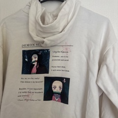 140センチ女の子パーカー鬼滅の刃の画像